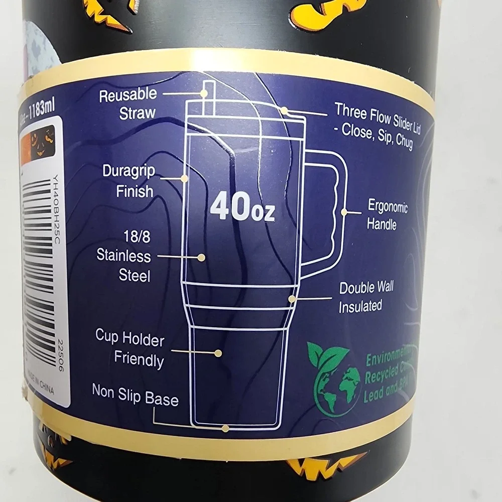 Buc-ees YOU PUT A SPELL ON ME 2025 Halloween GLOW IN DARK 40oz Yukon Tumbler NWT